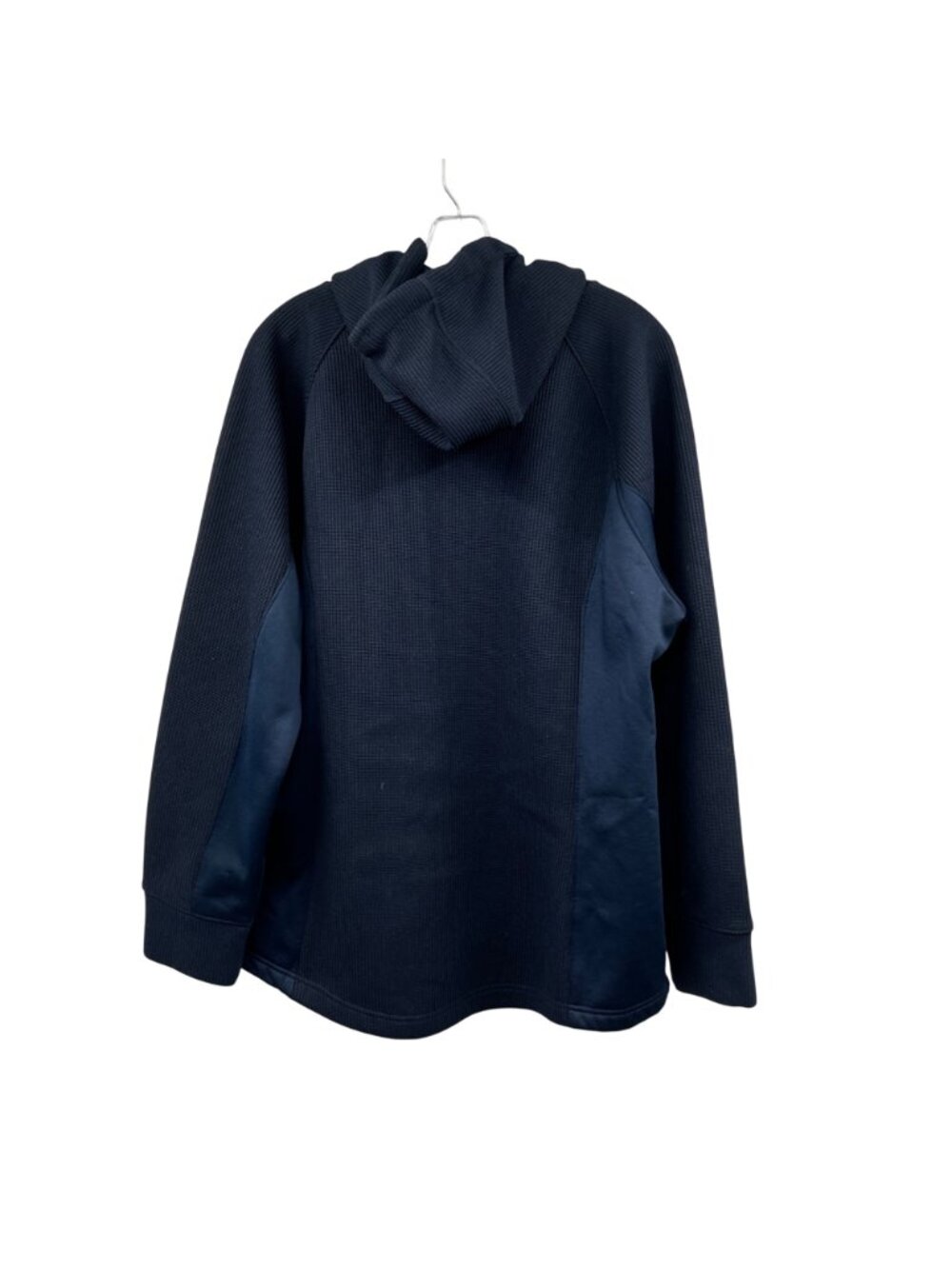 Swiss Tech Womens Jacket Full Zip Hooded Navy Size 2X Zip Pockets - Picture 7 of 10
